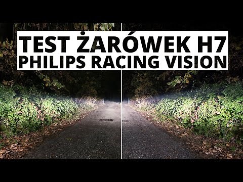 Testujemy żarówki H7 - Philips Racing Vision