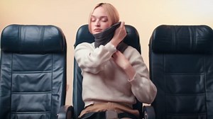 trtl Pillow - Scientifically Proven, Super Soft Neck Support Travel Pillow for Sleeping - Lightweight and Machine Washable - Ergonomic Design for Traveling on Airplanes, Cars, and Trains - Grey