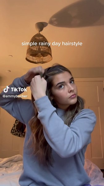 Simple Rainy Day Hairstyles: Quick and Cute Ideas for Rainy Weather