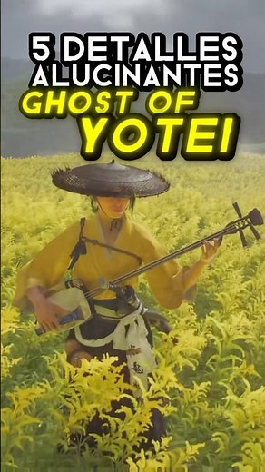 5 DETALLES ALUCINANTES de GHOST of YOTEI 🌾 #ghostofyotei #detallesalucinantes #ps5 #gaming #vandal