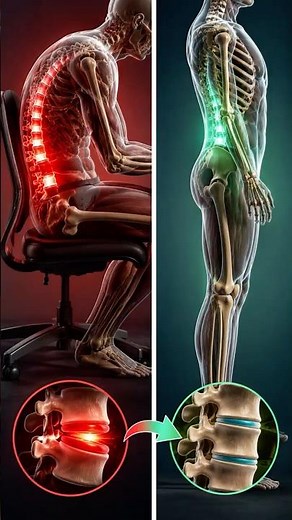 Why Your Lower Back Hurts After Sitting All Day #backpain #posture