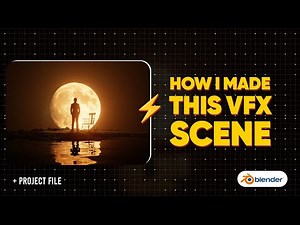Blender 3D Simple Vfx Scene Breakdown (Project File)