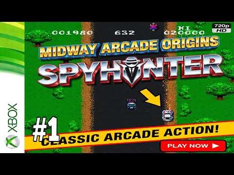 💥 Spyhunter Through Midway Arcade Origins! | Classic Gameplay and Walkthrough