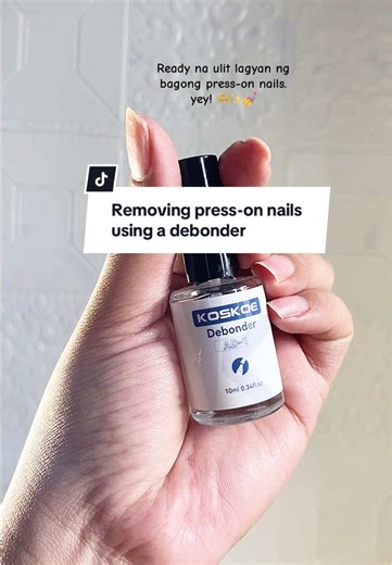 Effective Press-On Nail Removal Using Debonder