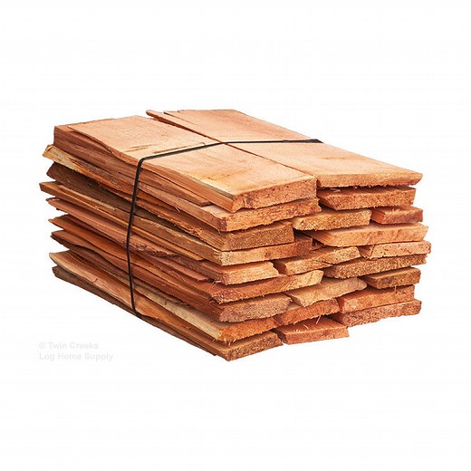 Bundle #1 Grade 24" Western Red Cedar Shakes - Heavy