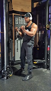 59 reactions · 5 comments | Biceps workouts For bigger biceps 1. Cable curl 2. Cable preacher curl 3. Bayesian curl 4. Single dumbbell curl 5. Dumbbell seated alt curl 6. Barbell drag curl All workouts 4 sets of 10 reps each Follow for more workout videos #foryou #biceps #fyp | Sanoj Balakrishnan | Facebook