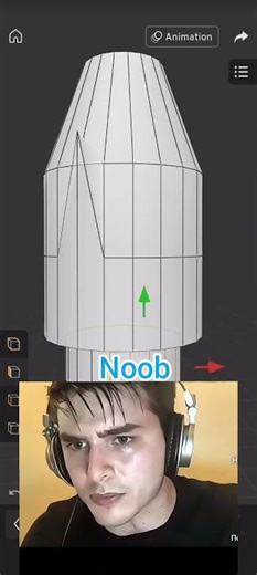 How noob and pro are making a vase #prisma3d #modeling