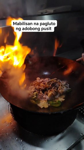 Pusit adobo with ink #cooking #squid #adobongpusit #food #foodie | Jayson Lorenzo Cahilig