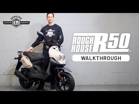 Genuine RoughHouse 50cc Scooter | Walkthrough & Features Overview