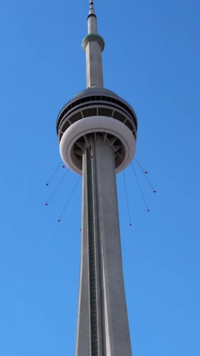 Thrilling Sky Flyer Opening at CN Tower - Toronto, Canada