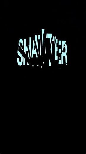 Cinematic Shatter Text Effect Animation