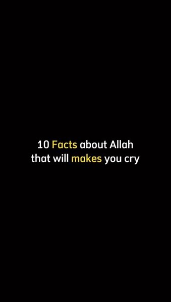 Amazing Facts About Allah (SWT) | Islamic Knowledge & Wisdom