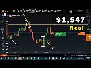 Mastering the otc market in iqoption with price action - $1547 trading with support and resistance