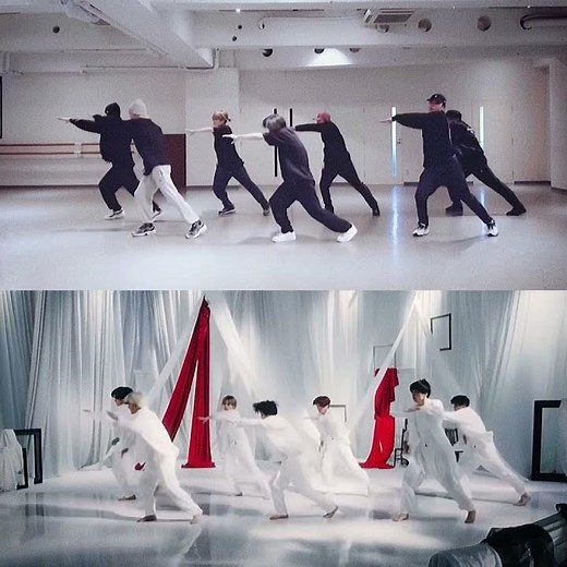 BE:FIRST【Gifted.】ダンプラ映像比較①