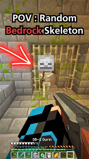 Minecraft is a peaceful game... UNTIL THIS HAPPENS 🤣