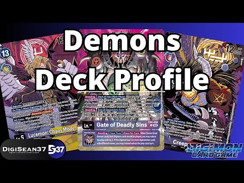 Seven Great Demon Lords Deck Profile | Digimon Card Game | Special Booster Ver.2.0
