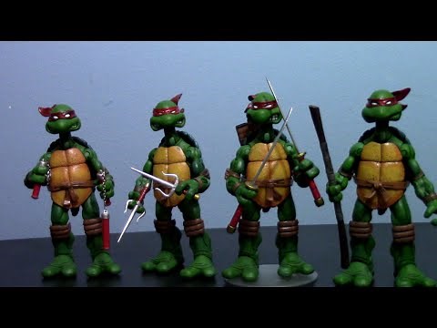 Bootleg NECA Comic Style Teenage Mutant Ninja Turtles Figure Reviews