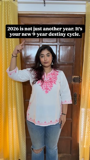 Vedic Stones | 2026 is not just another year it’s your new 9-year destiny cycle. Numerology ke hisaab se, 2026 ek Universal Year 1 hai jiska matlab hai... | Instagram