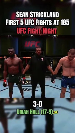 Sean Strickland at 185 UFC Record #fyp #edit #ufc #mma #viral