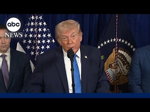 FULL REMARKS: Trump on U.S. operation in Venezuela to capture Maduro