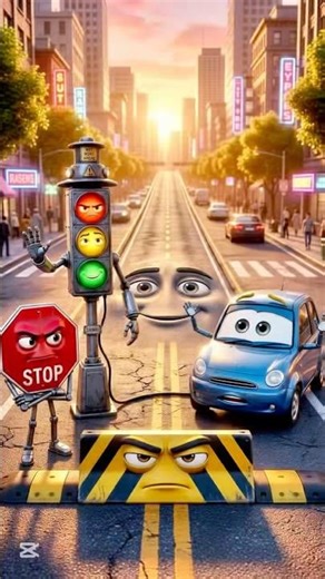 “Life Lessons from the Road 🚦 | Pixar Style Animated Story || objective talk #objectivetalk #viral