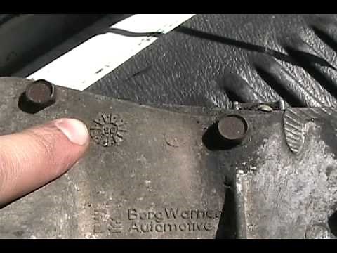 Identify T5 borg warner