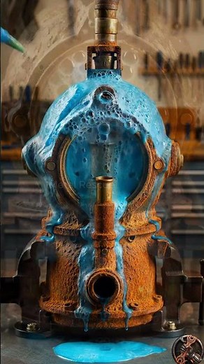 Watching This Antique Diving Helmet Come Back to Life Is Amazing