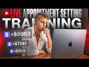 Live $5k/mo Appointment Setting Training w/ Student