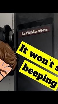 Changing Liftmaster battery backup battery