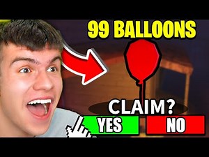How To FIND ALL 99 RED BALLOON LOCATIONS In Roblox Survive The Killer! Halloween Event!