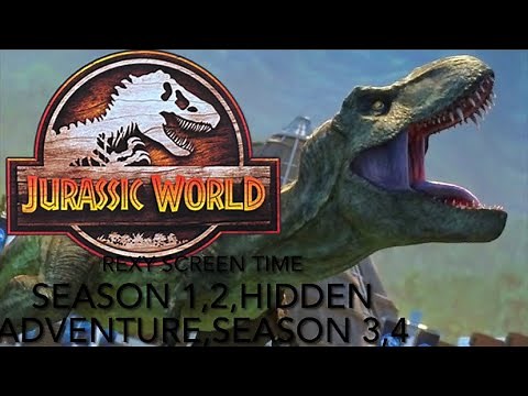 Jurassic World Camp Cretaceous Saga Rexy Screen Time