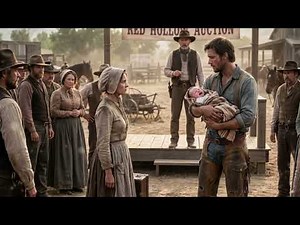 A Mail Order Bride Saw A Broken Cowboy And His Newborn At Auction—Then Did The Unthinkable
