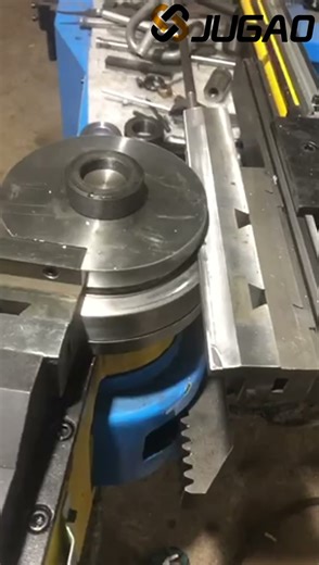 JUGAO pipe bending machine - bending of rectangular pipes