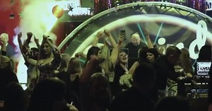 Watch Bonkers Bingo crowd go barmy on Saturday night to legendary dance duo