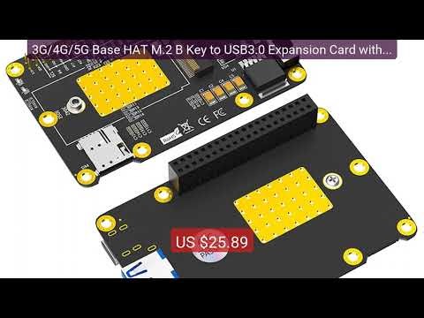 3G/4G/5G Base HAT M.2 B Key to USB3.0 Expansion Card with S... — Top Pick 2026 | Unbeatable Price!