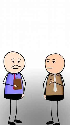 18K views · 275 reactions | The last interview is the point hahaha 藍 #memes #meme #animation #funnyvideos #humor #comedy #funny #funnyanimation #joke #cartoonart #funnycartoon #airbrushing #animationdrawing #thanksgiving #christmas | Funny talk | Facebook