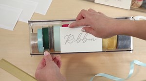 100 Pack Clear Self-Adhesive Pocket Label Holders for Index Cards 3x5, Bulk Top Load Plastic Sleeves for Storage