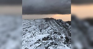 Watch: Snowfall in UAE, temperature hits -2.2 degree