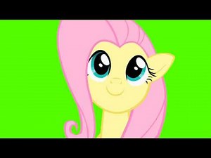 Fluttershy: "Way to go!" - Green Screen Ponies