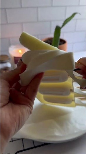 Paletas de yogur griego🍫✨