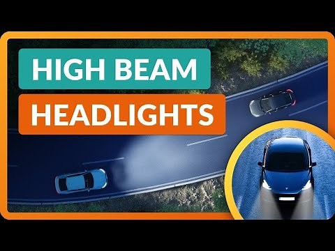 How to Use High Beams - Car Lights Explained