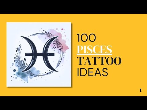100 Pisces Tattoo Design Ideas