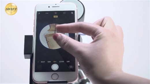 Watch Swift Compound Monocular Microscope SW200DL with 40X-1000X Magnification, Dual Light, Precision F... on Amazon Live