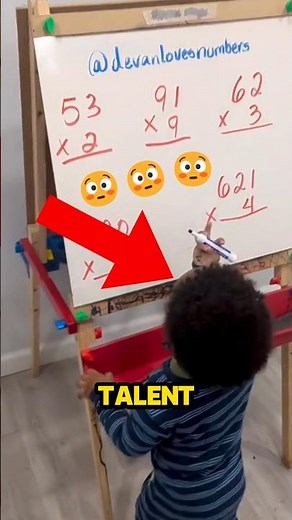 A Young Genius: Kid Solves Math at Lightning Speed | Moments Media