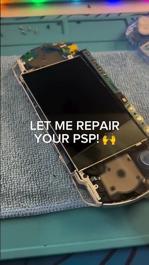Psp screen repair #gaming #retrogames #sony #repair r