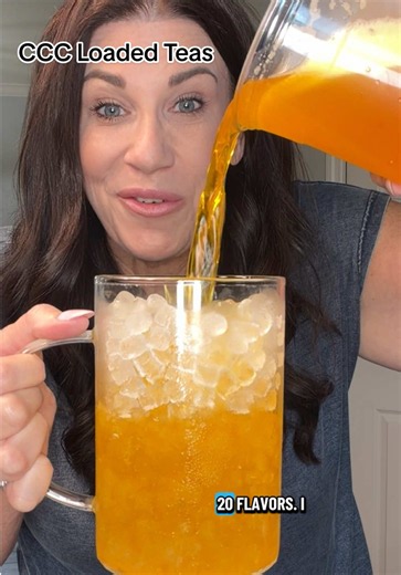 Loaded tea girls, THIS is why I grab a whole stash at a time 🙌 One packet makes TWO drinks, and I love being able to make my loaded tea right at home whenever I want one! 🧊✨ #LoadedTea #LoadedTeas #LoadedTeaRecipes #EnergyDrink #CaffeineCandlesAndChaos