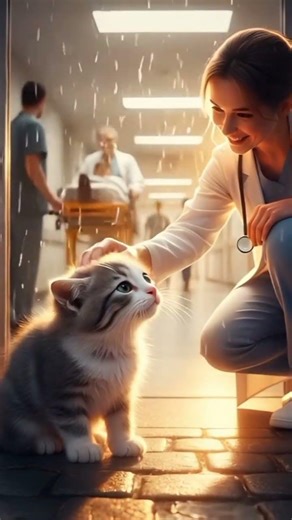 Hospital Ke Bahar Intezaar Karti Billi 😢❤️#catstory #emotional#animalshorts #shortsviral#viralshor