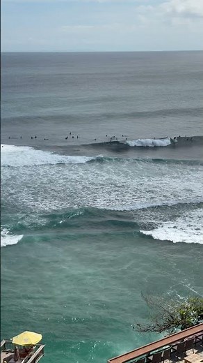 Bali's Famous Uluwatu Surf Break 🌊 | Best View from Single Fin with a Fresh Coconut 🥥