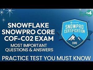 Snowflake SnowPro Core COF-C02 Exam Most Important Questions & Answers | Practice Test You Must Know