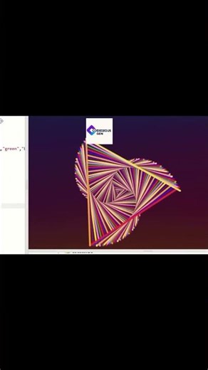 Python Colorful Spiral Art #python #viralpythoncode #pythonturtle #365dayscode